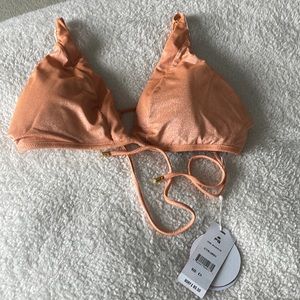 PQ swim bikini top size “D”